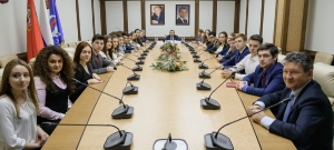 В Мособлдуме состоялись парламентский урок и экскурсия для членов Молодежного парламента Балашихи